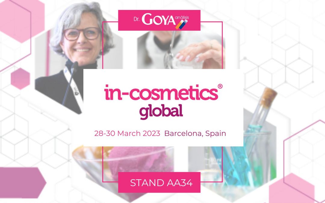 DR. GOYA ANALYSIS, PRESENT AT IN-COSMETICS GLOBAL
